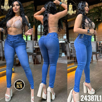 Pantalones Colombianos Levanta Cola sin Bolsas – Tu figura, tu mejor estilo