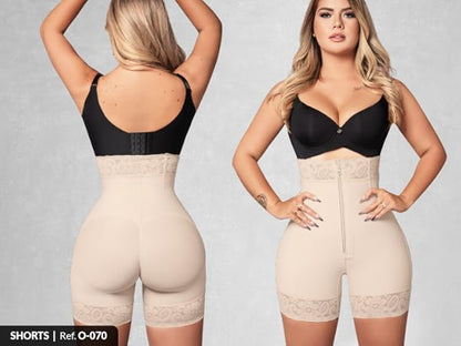 Short Faja Con Zipper – Contorno firme al instante